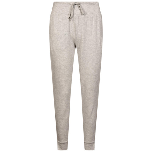 Womens Cloud Terry Tie Joggers Heather Light Grey - SS24