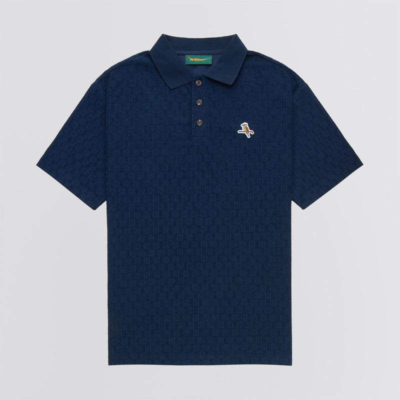 Kooka Jacquard Terry Polo