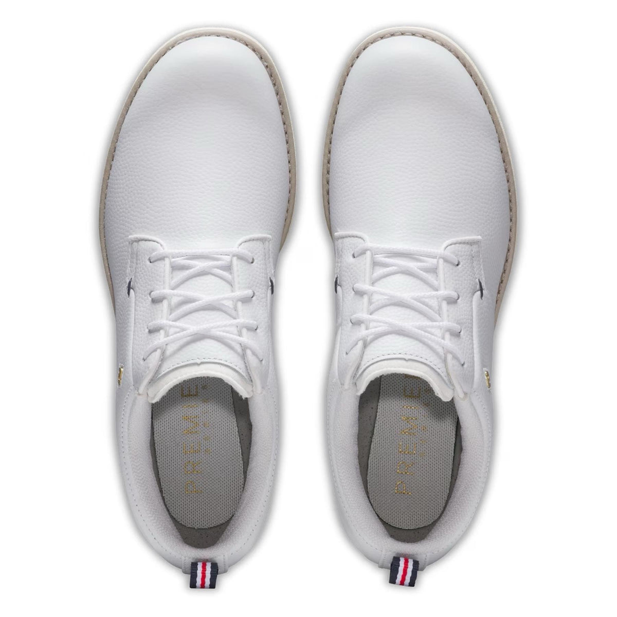 Womens Premiere Series CYPRESS Golf Shoes White/Gold/Navy