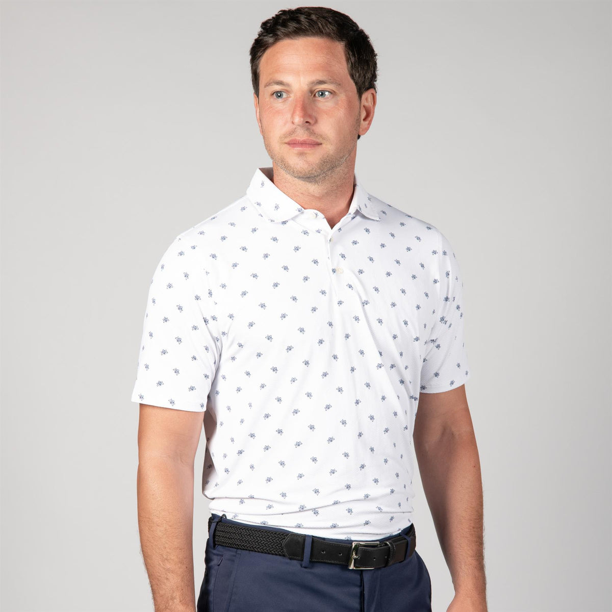Cool Bee Draddy Polo White