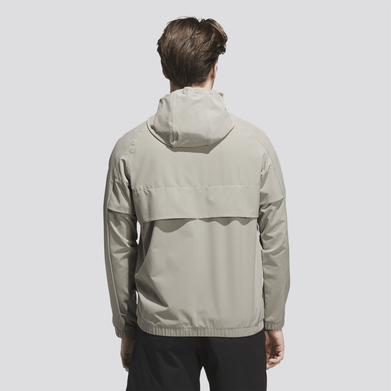 Go-To Full Zip Windbreaker Putty Beige
