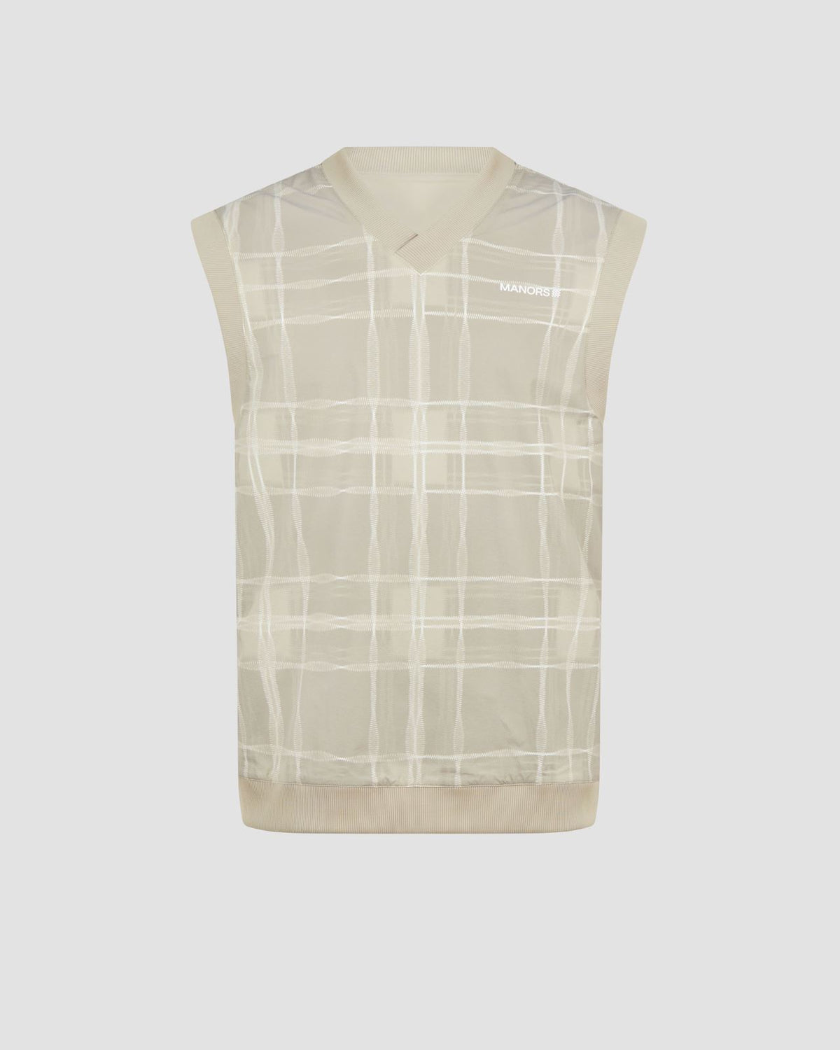 Reversible V-Neck Vest Dune