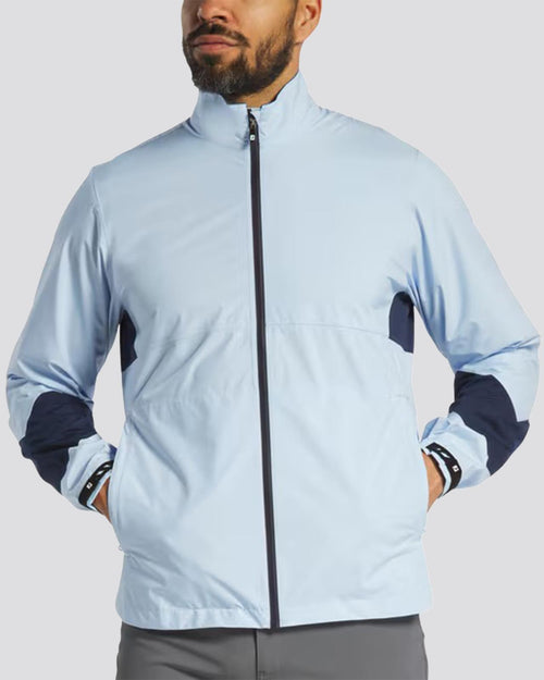HydroLite X Waterproof Jacket Light Blue/Navy