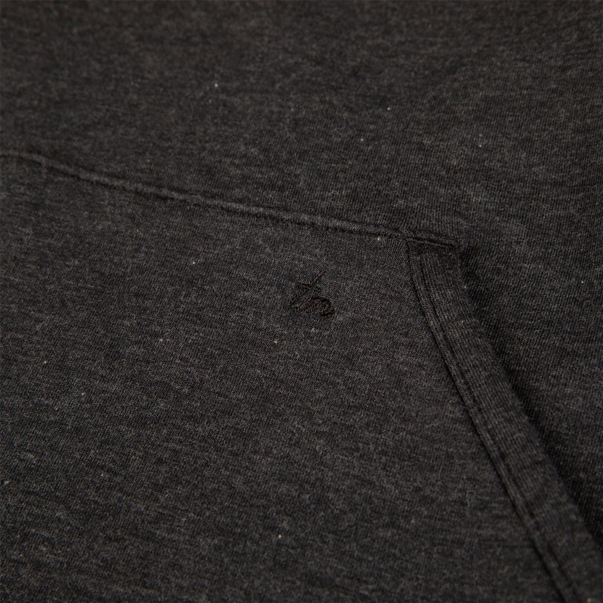 Womens Cloud Zip Hoodie Heather Black