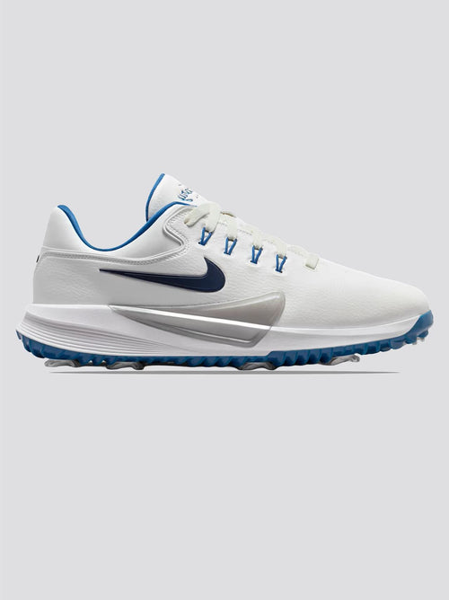 Victory Pro 4 Spiked Golf Shoes Summit White/Obsidian/Court Blue