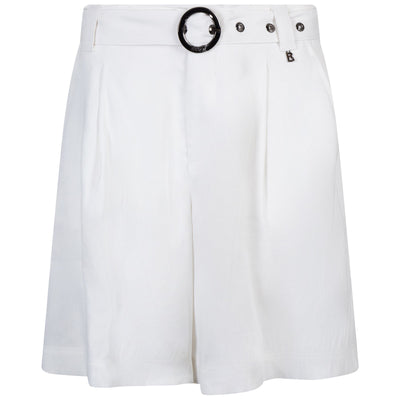 Rita Linen Viscose Stretch Shorts White - SS23