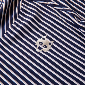 GREYSON グレイソン　人気のHANCOCK STRIPE POLO　M Greyson Hancock Stripe Polo Maltese Blue/Dewberry/Arctic