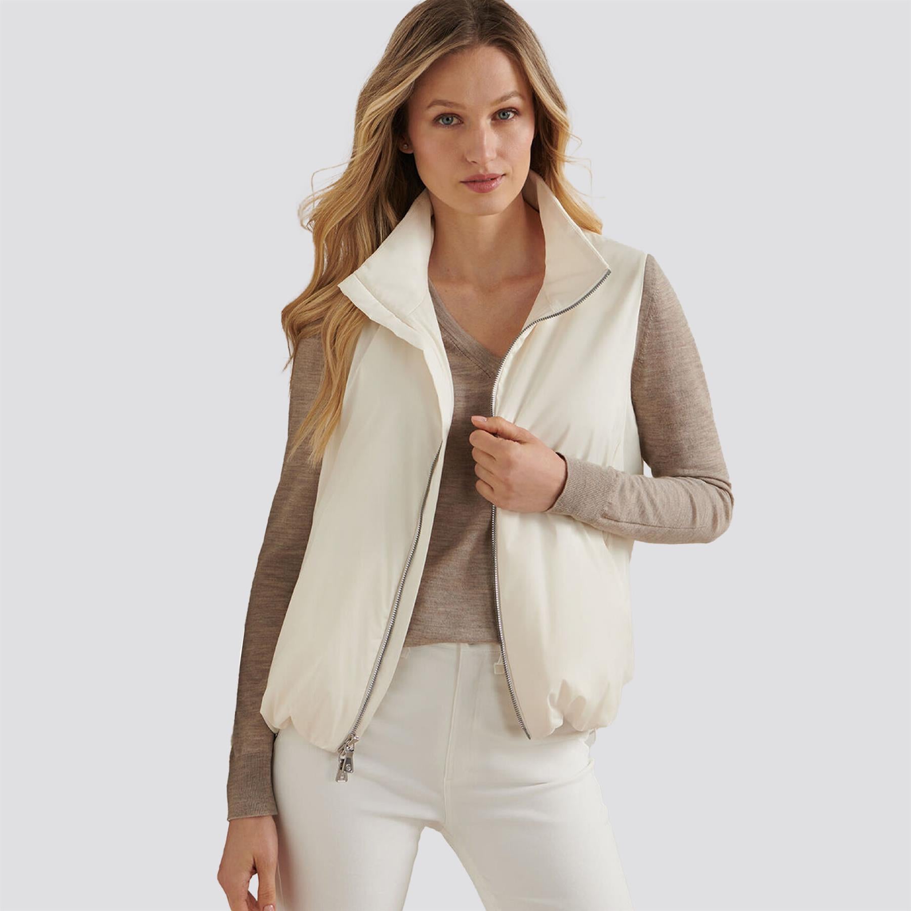 Womens Robinson Insulated Vest Ivory