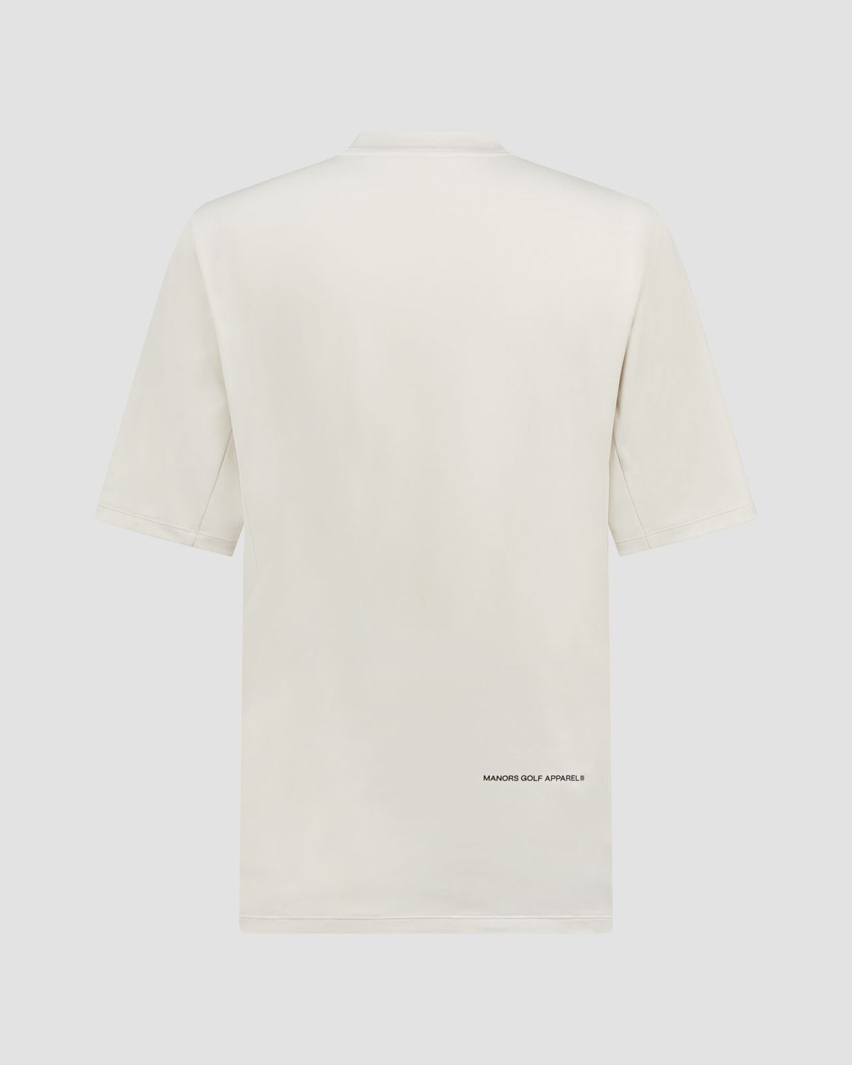 Course Mock Neck Polo Pebble