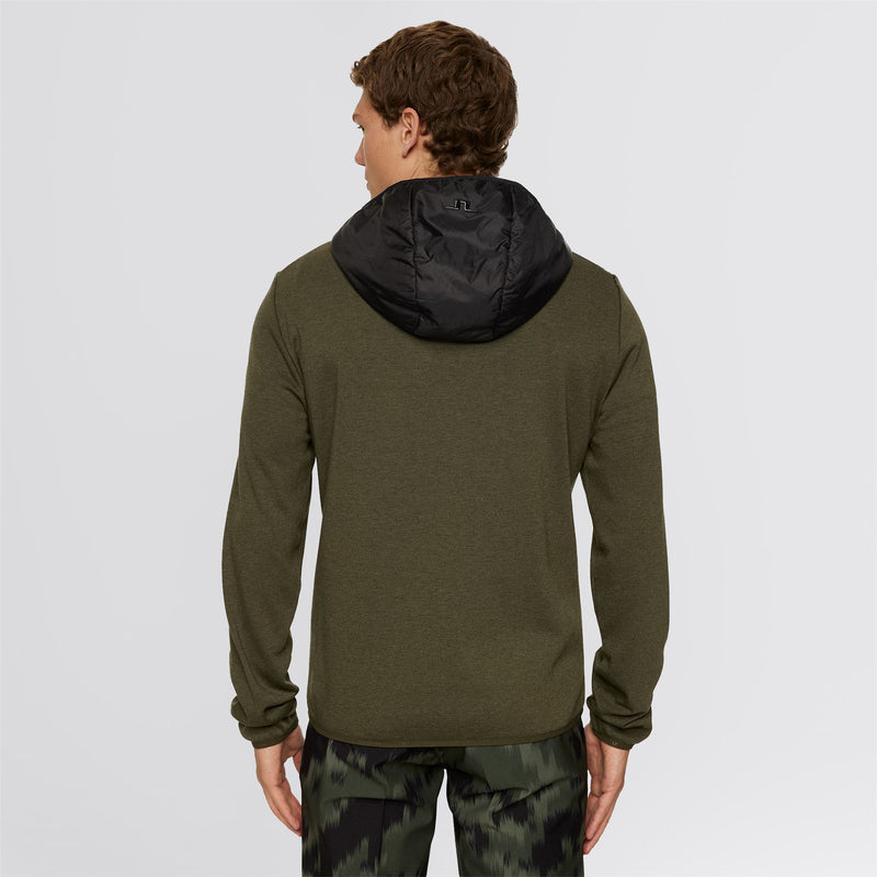 Gregory Hybrid Hoodie Forest Green