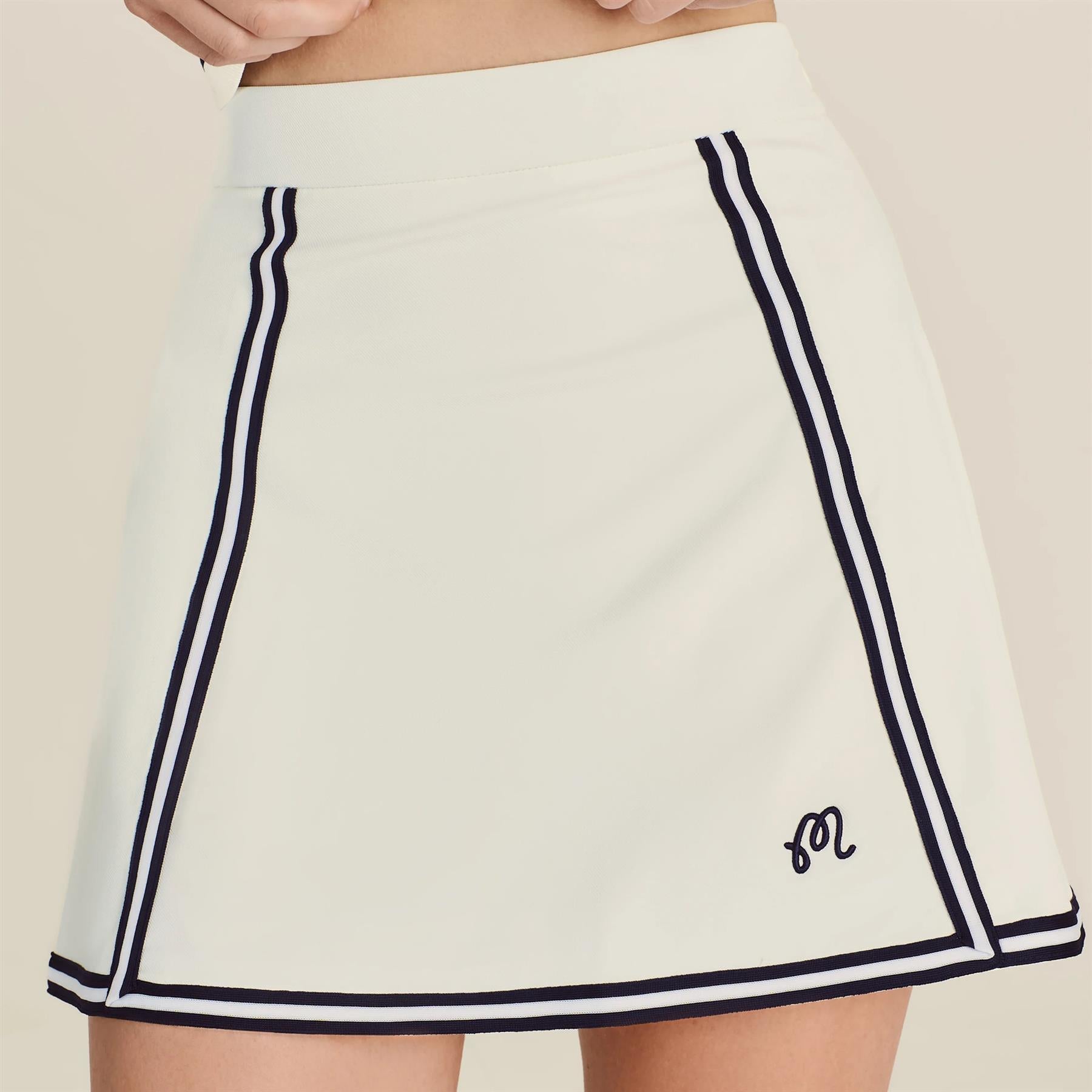 Malbon■LIa Skirt■送料込 Malbon Golf Lia Skirt Ivory | TRENDYGOLF USA
