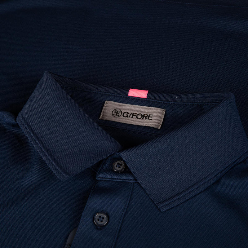 S&T Golf Logo Essential Performance Pique Polo Twilight