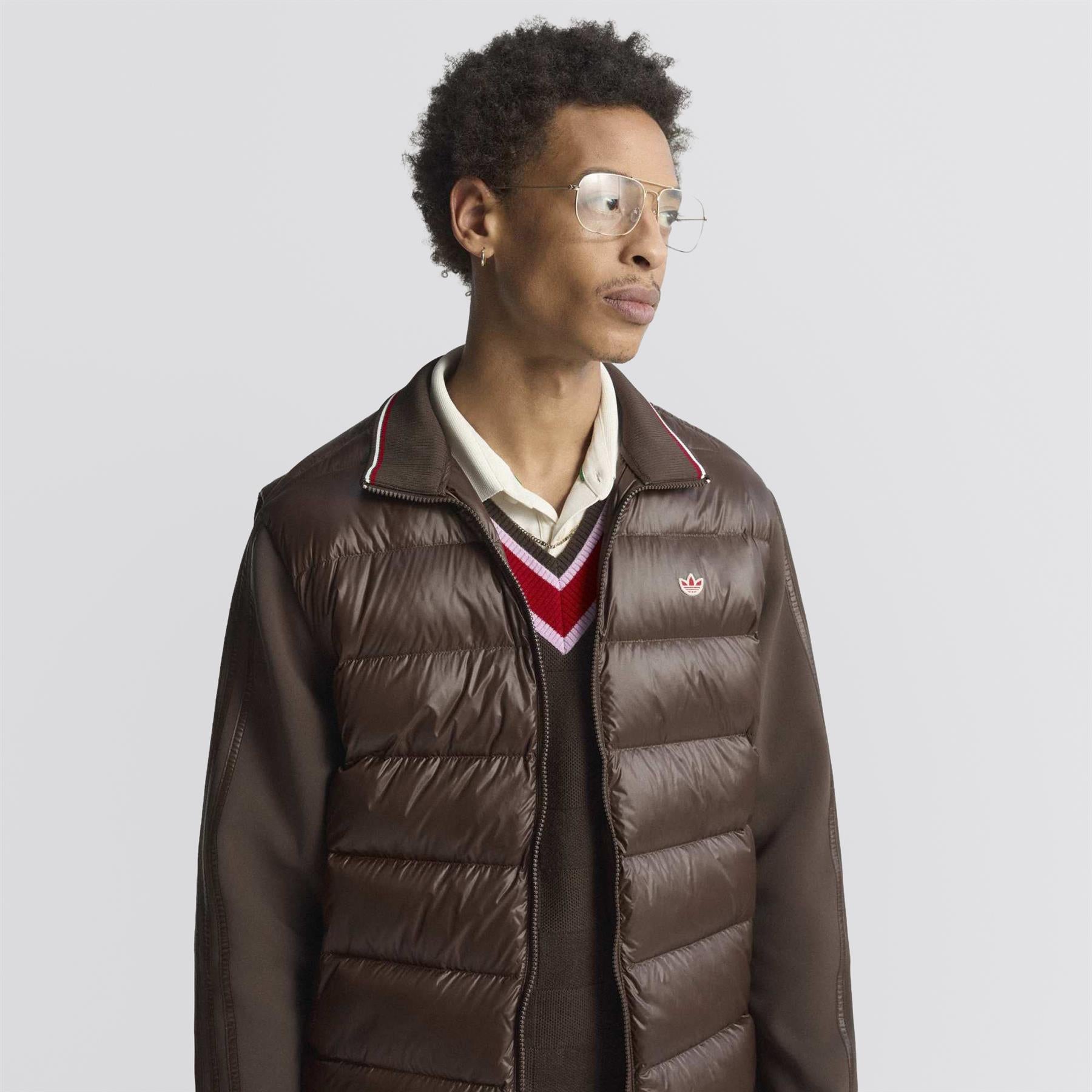 adidas Golf Originals Originals Down Jacket Dark Brown