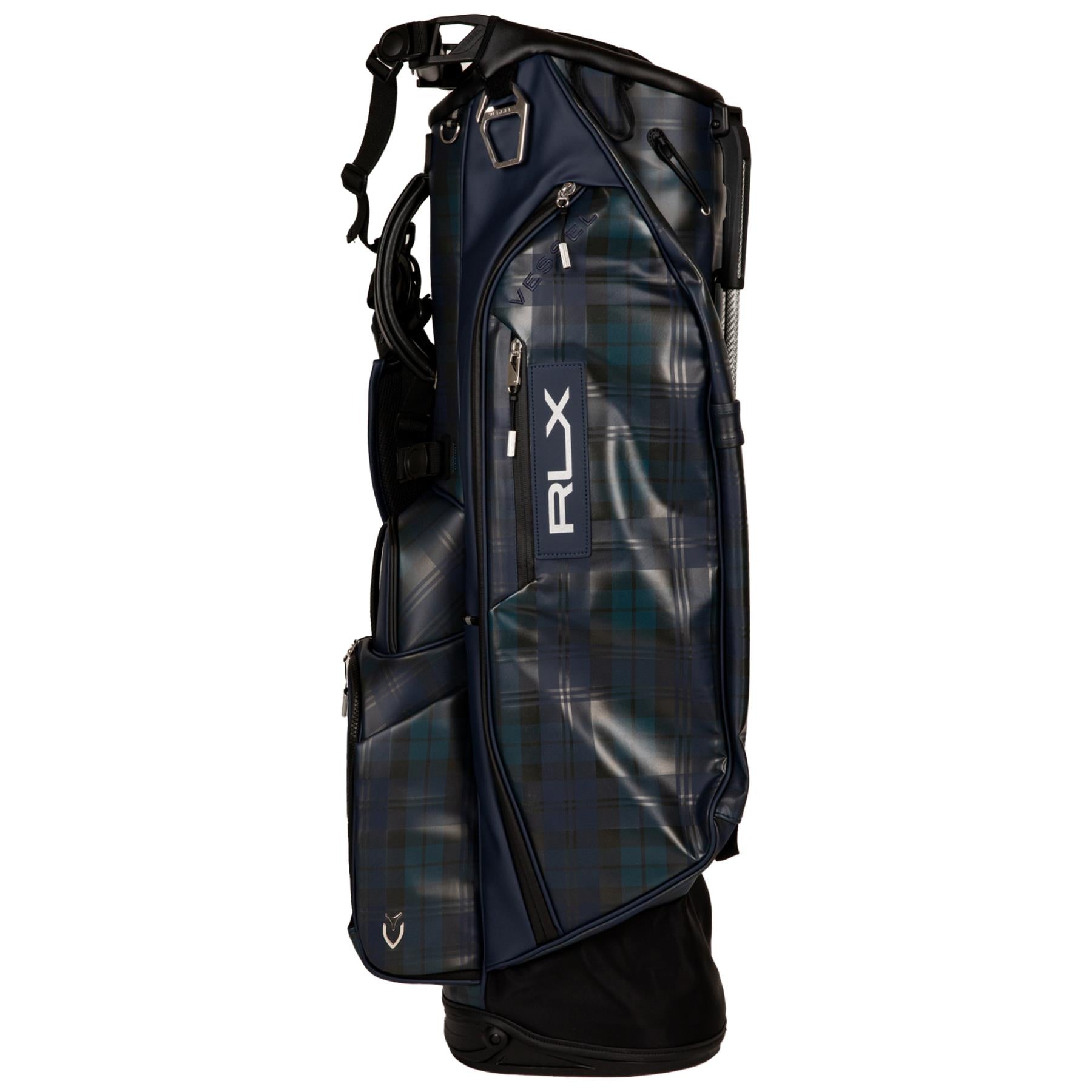 【RLX】RALPH LAUREN stand bag blue RLX Ralph Lauren Logo Golf Stand Bag | Harrods US