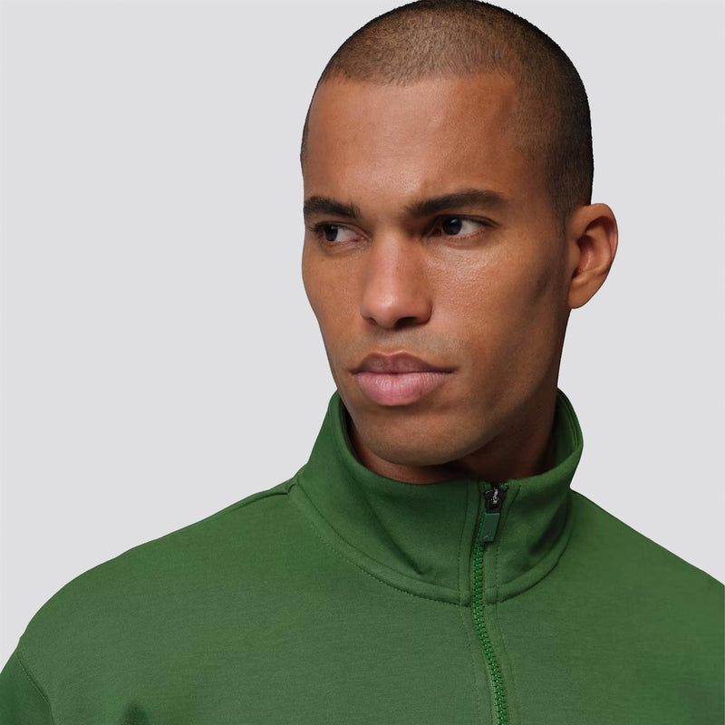 Jordan Dri-FIT Half Zip Mid Layer Forest Green/Sail