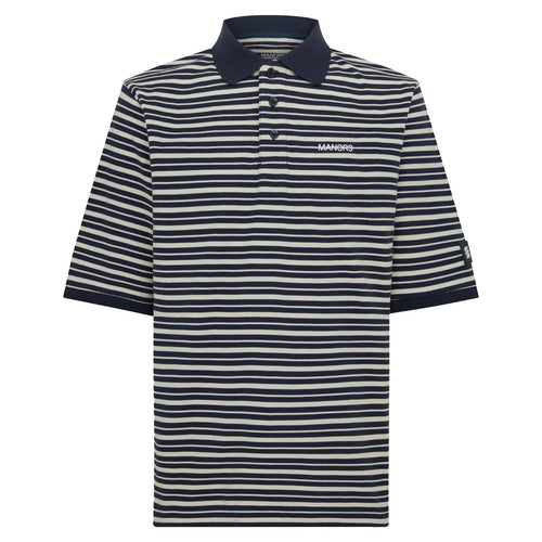 GOAT Pique Polo Navy - SS25