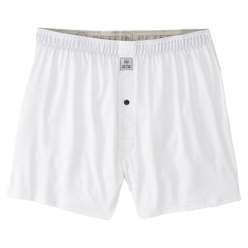 Solid Performance Boxer Shorts White - 2024