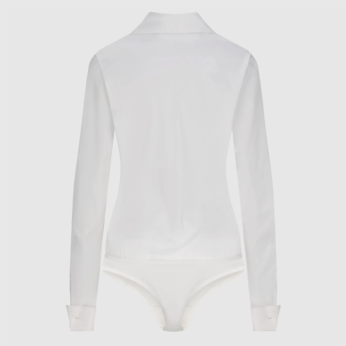 Womens Audrey Body Suit Pearl White