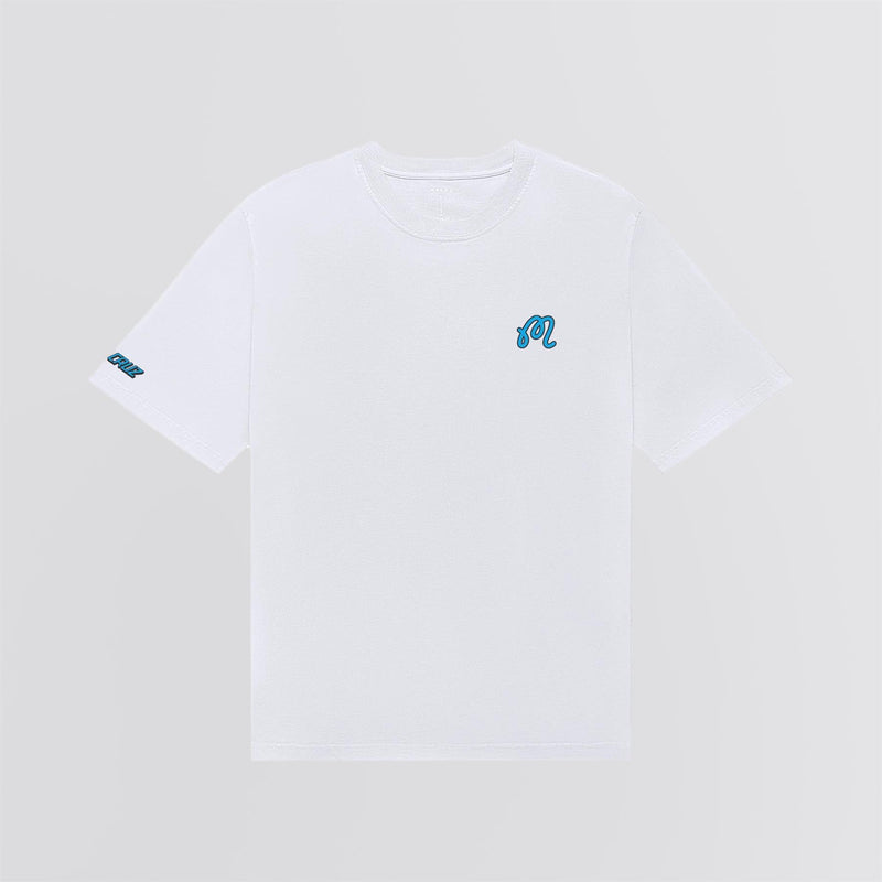 x Santa Cruz Bermuda Screaming Hand Tee White