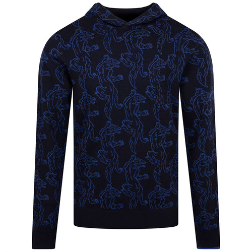 Night Prowl Saratoga Hoodie Maltese Blue