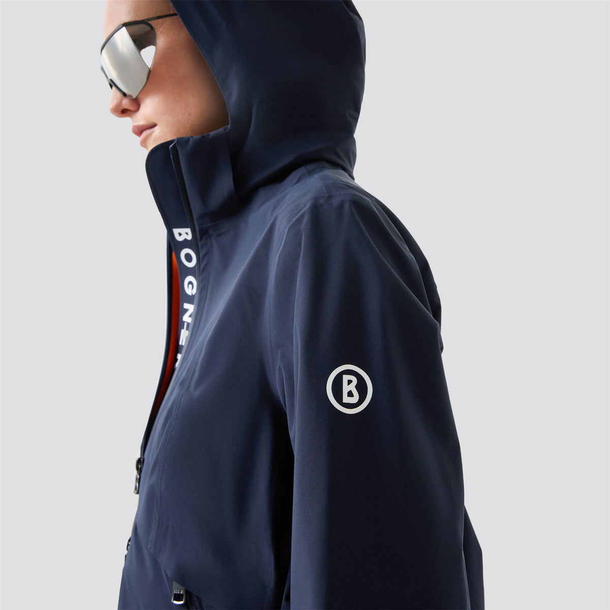 Womens Sira Functional Waterproof Jacket Navy