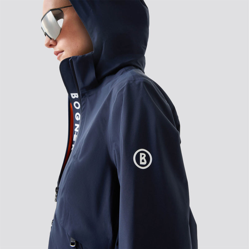 Womens Sira Functional Waterproof Jacket Navy