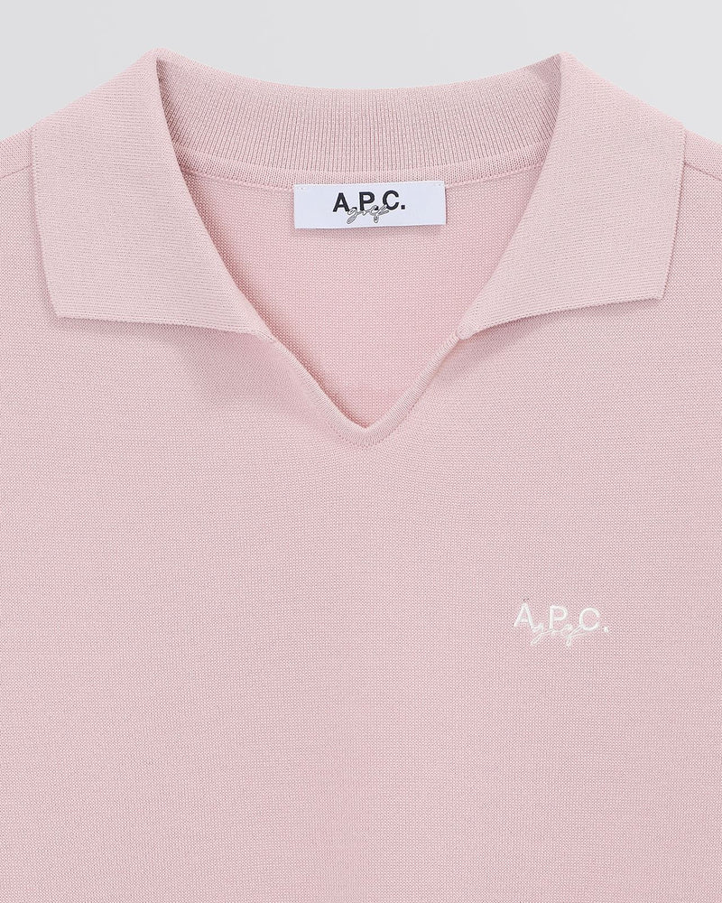 Maryse Short Sleeve Sweater Pink