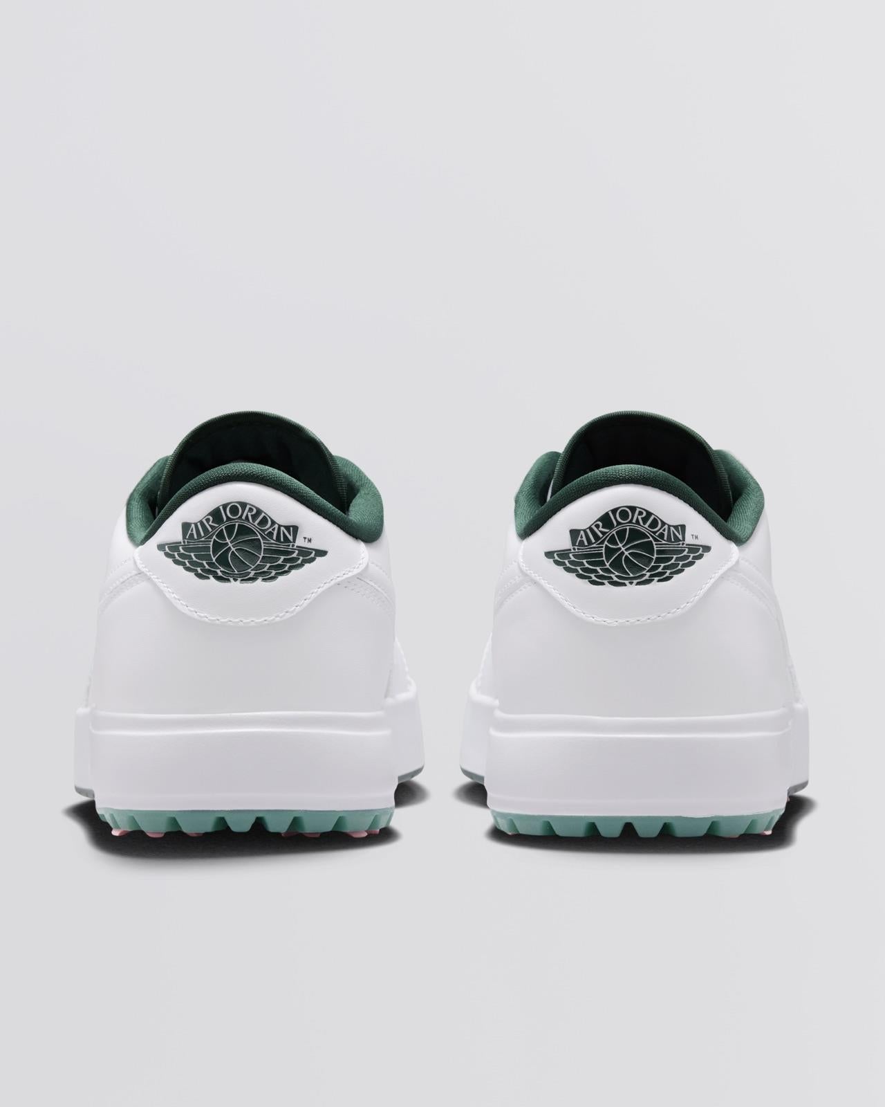 Jordan Golf Air Jordan 1 Low Spiked Golf Shoes White