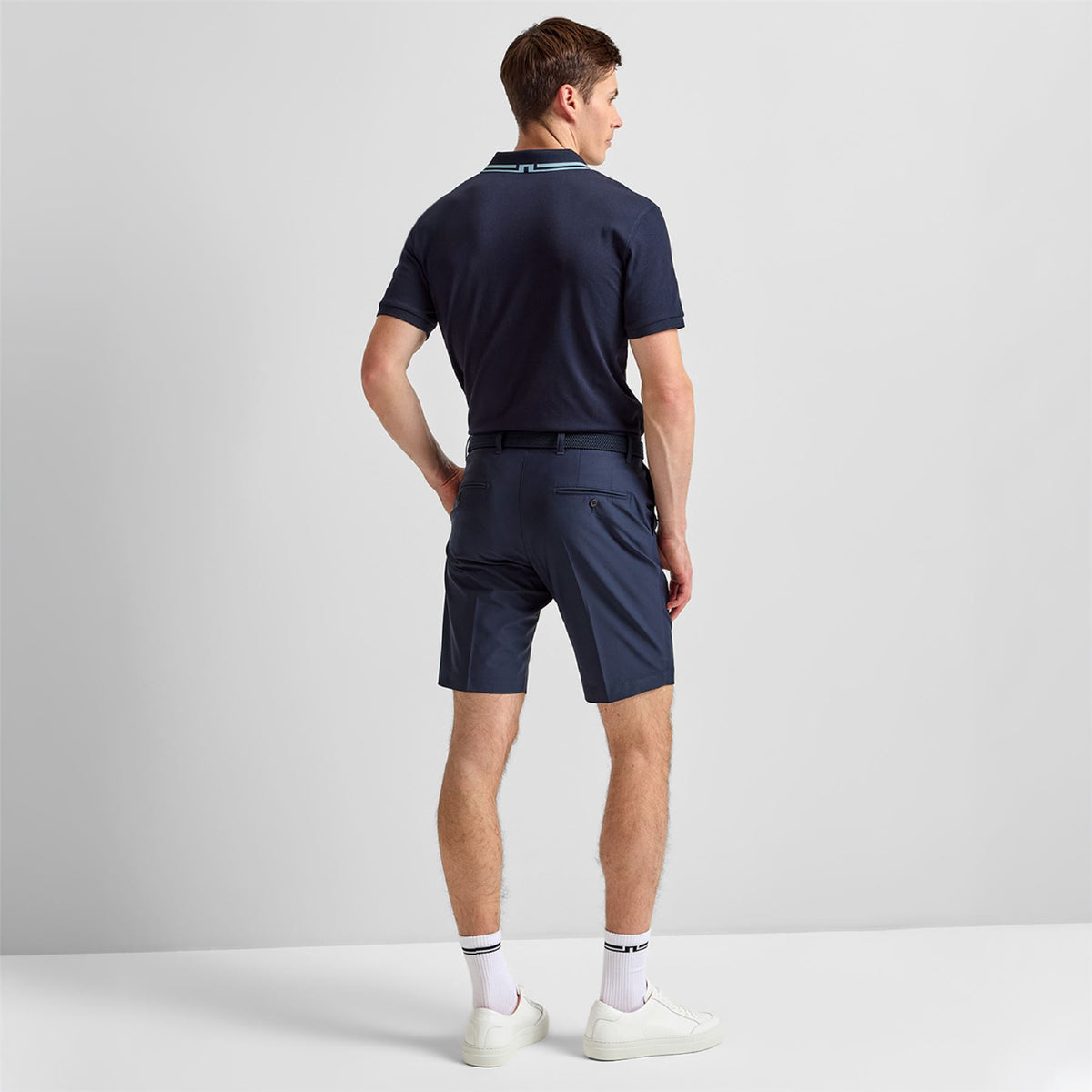 Eloy Micro High Stretch Shorts JL Navy