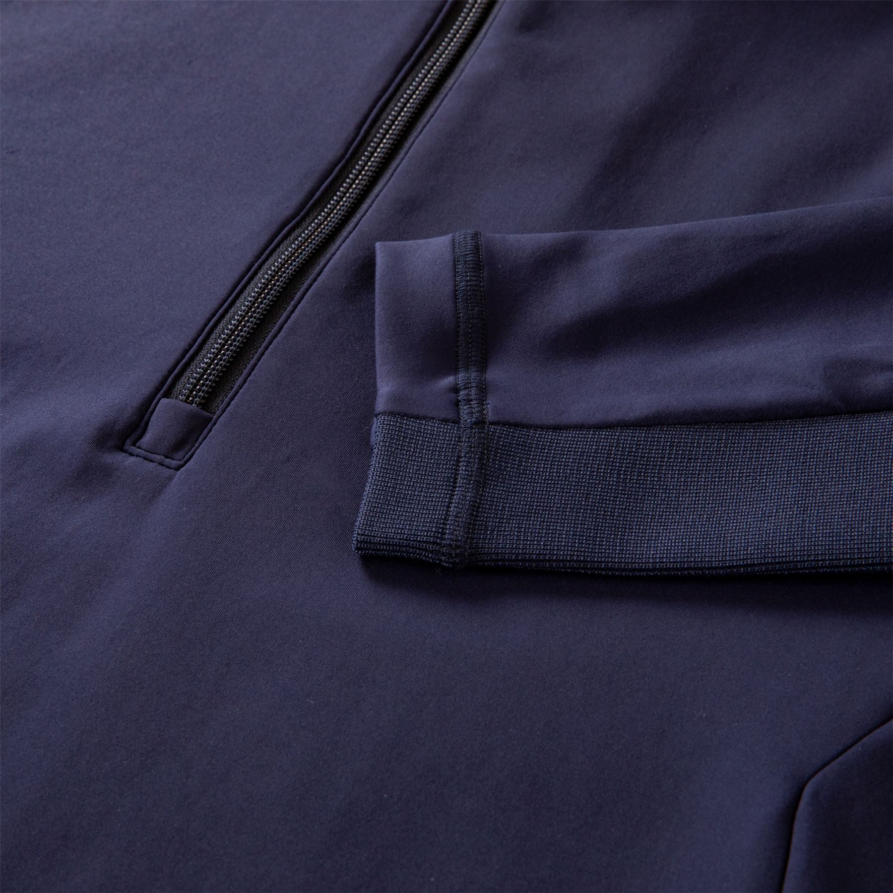 Greyson Sequoia Quarter Zip Mid Layer Maltese Blue