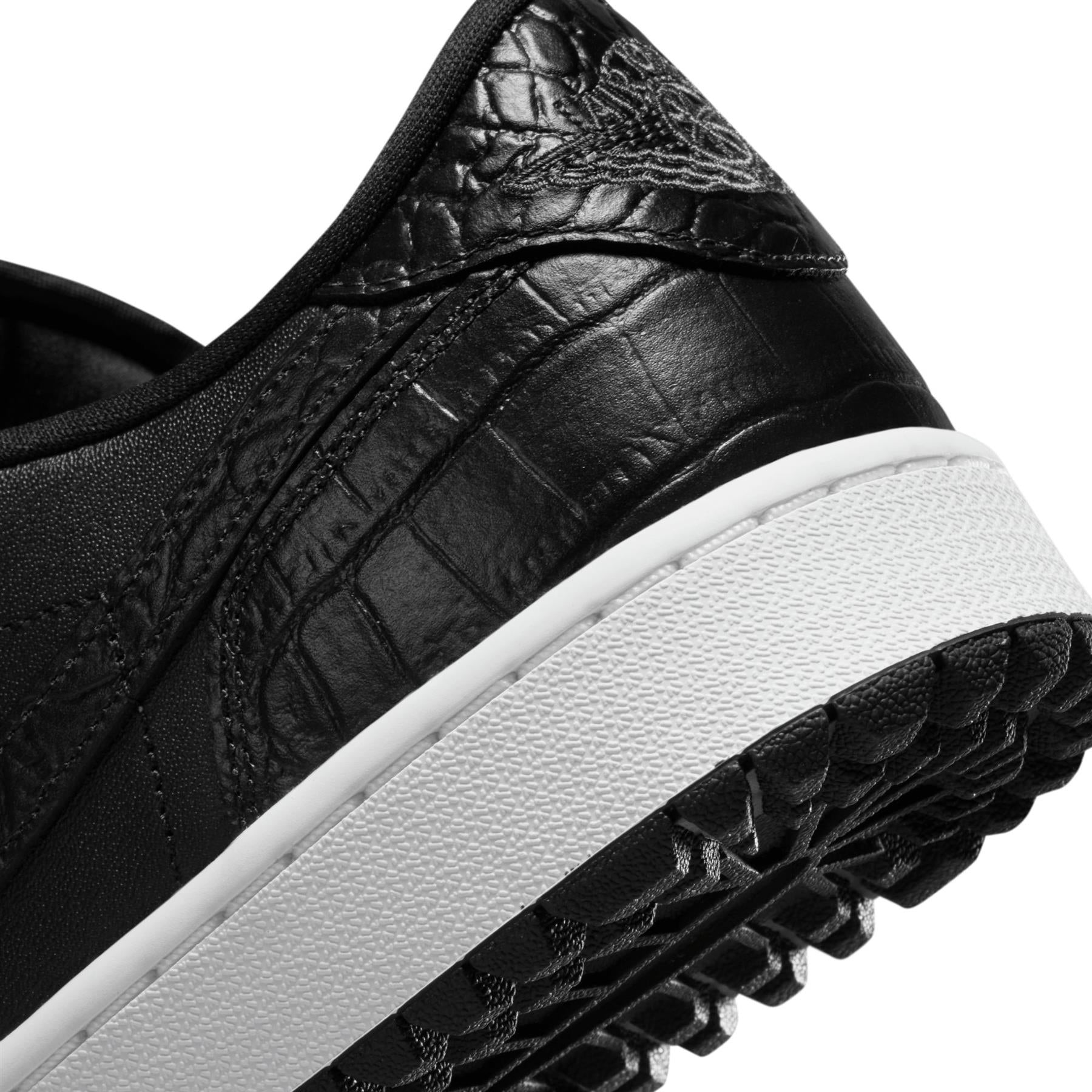 ★[NIKE]★AIR JORDAN 1 LOW GOLF Black Iron Grey★ Nike Air Jordan 1 Low G Black/Black-Iron Grey-White | Golf