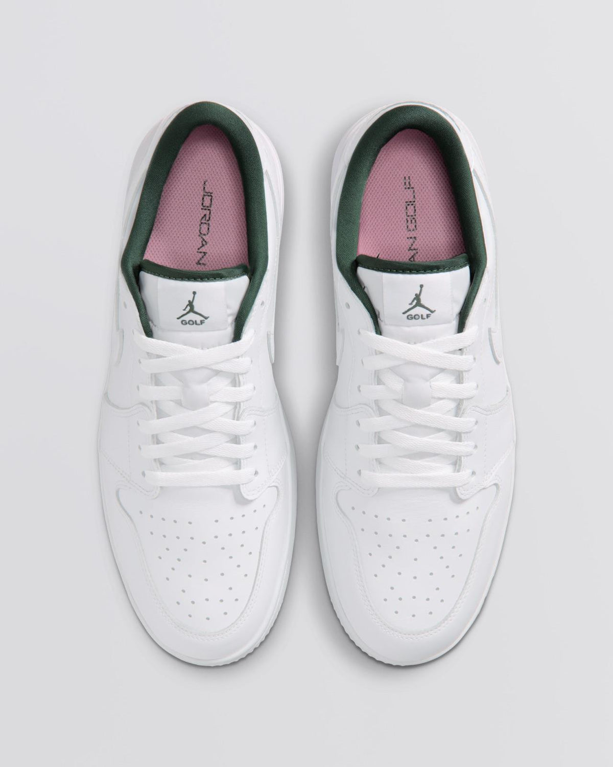 Air Jordan 1 Low Spiked Golf Shoes White
