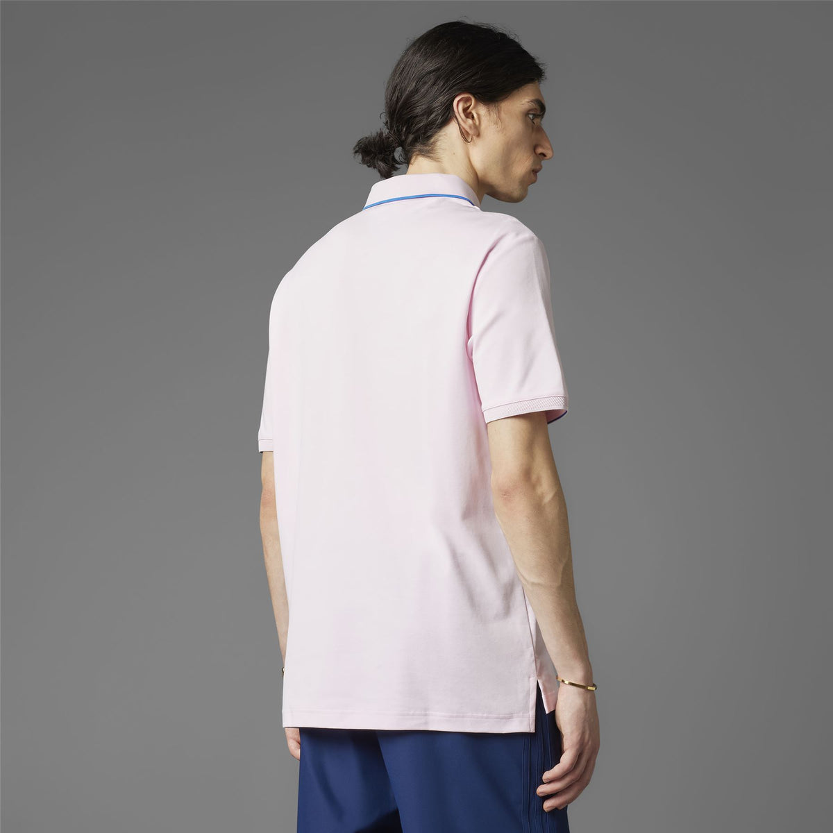 Twistknit Trefoil Polo Clear Pink