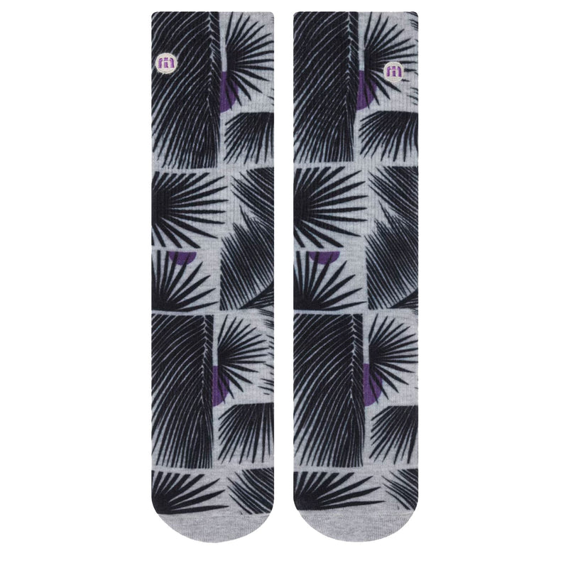 Sunrise Shells Socks Heather Sleet