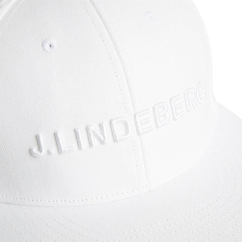 Flat Peak Cotton Twill Cap White