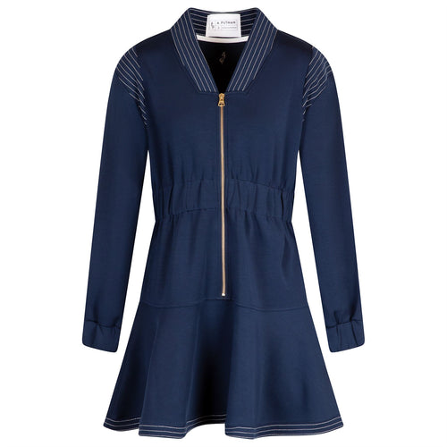 Womens Rita Dress Blue - AW24