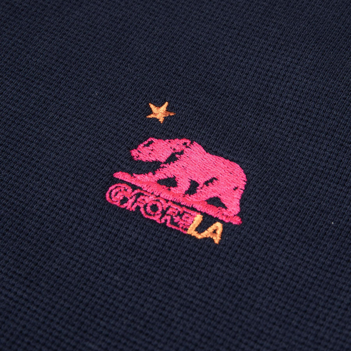 Waffle Knit Quarter Zip Twilight