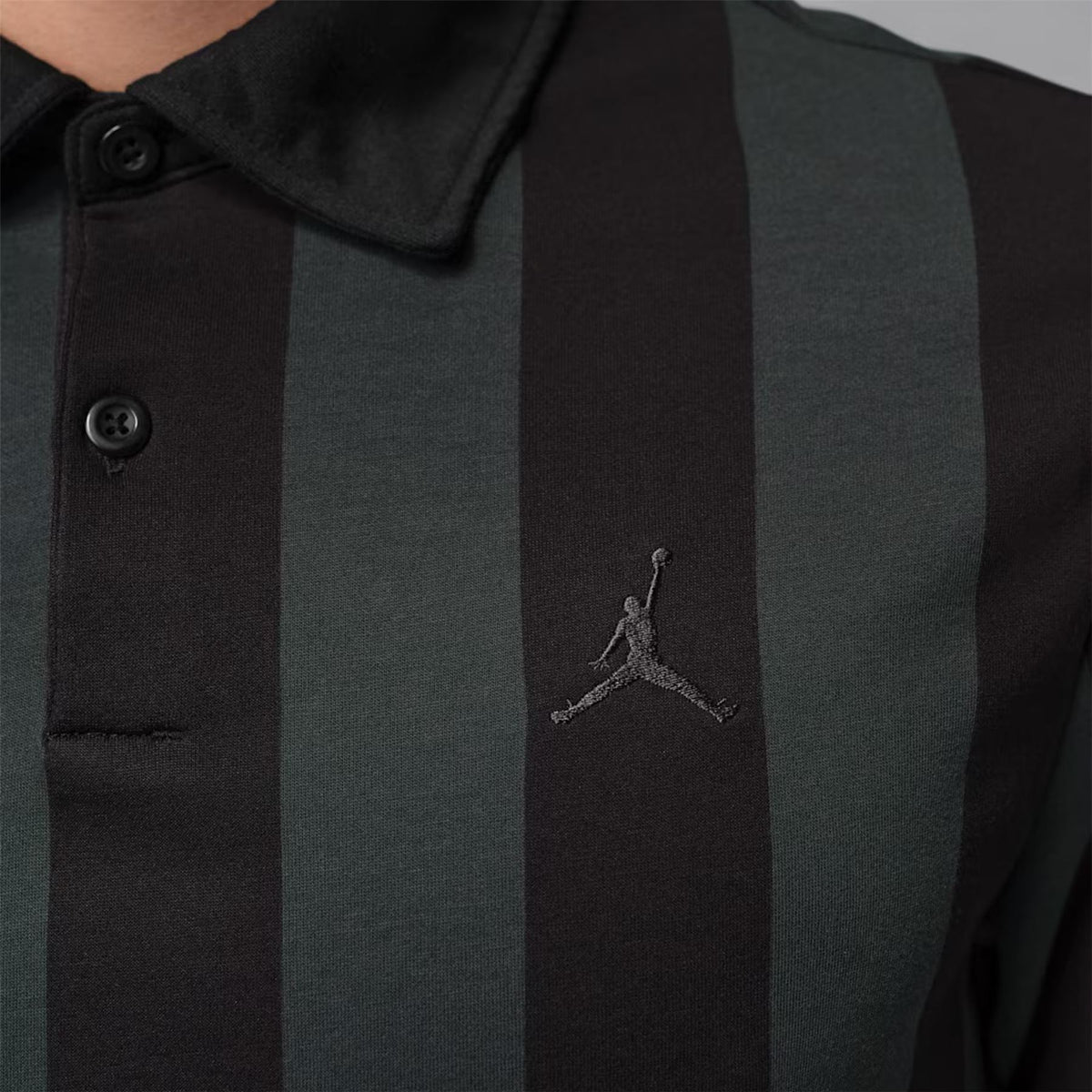 Jordan Dri-FIT Printed Golf Polo Black/Off Noir