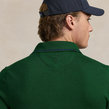 Ralph Lauren RLX Merino Coolmax LS Polo New Forest | TRENDYGOLF USA