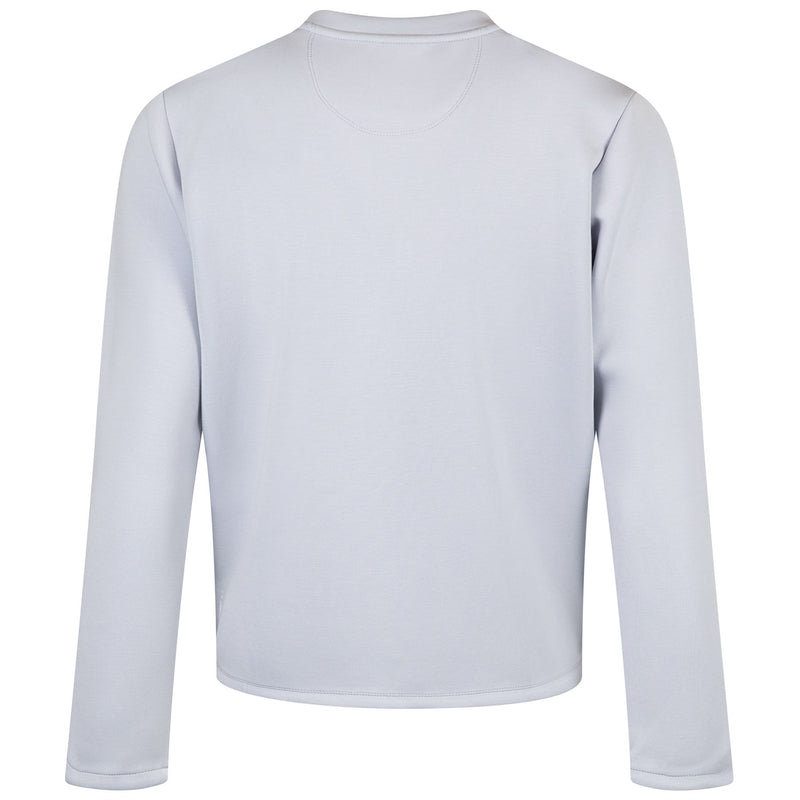 Womens Tulip Crewneck Knit Periwinkle