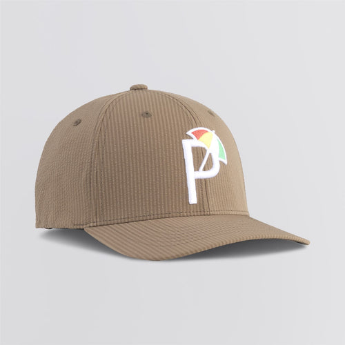 x AP Seersucker 6 Panel Cap Flat Bronze