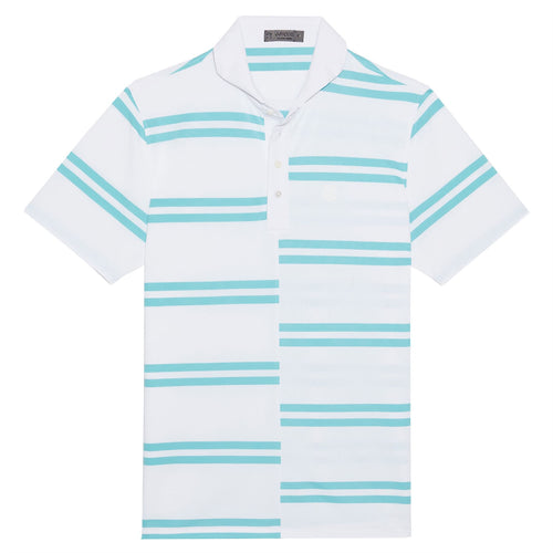 Offset Stripe Pique Polo Sardinia - SS23