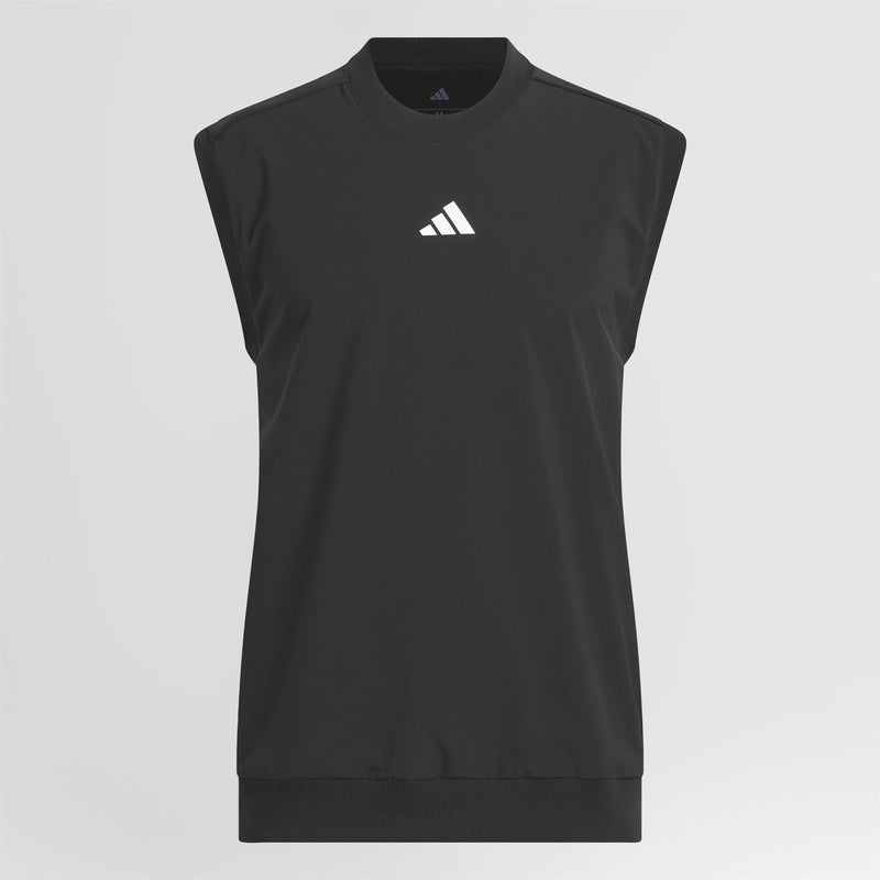 Beyond The Course Twistweave Loose Fit Vest Black