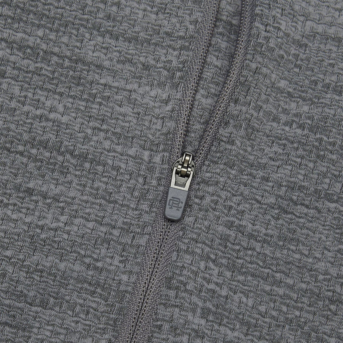 Solotex Mesh Tiebreak Quarter Zip Carbon