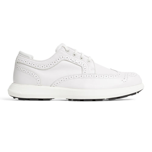 Fairway Brogue Golf Shoes White - AW24