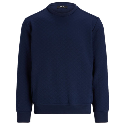 RLX Double Knit Quilted Sweater Refined Navy - SS25