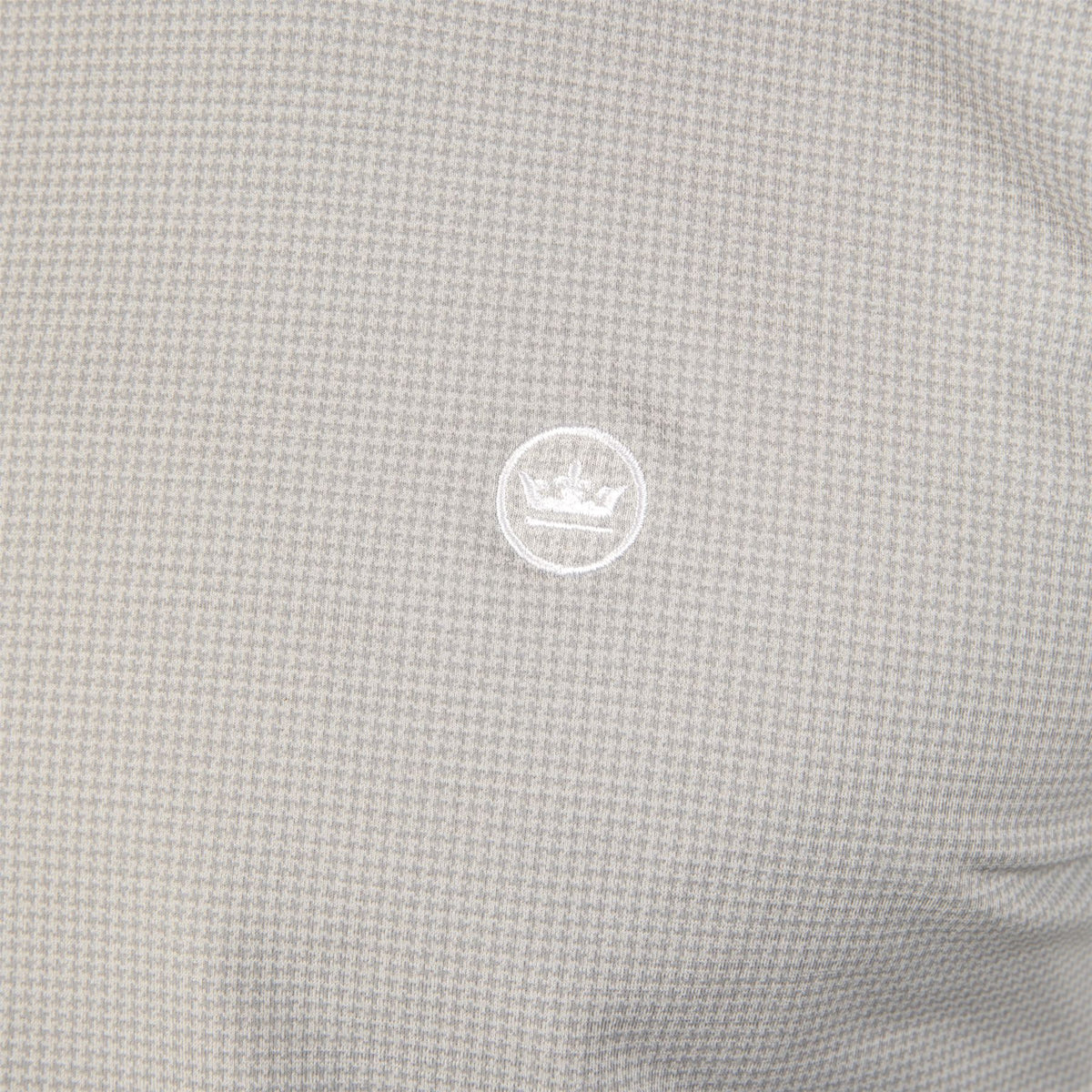 Pine Houndstooth Performance Hoodie Gale Gray