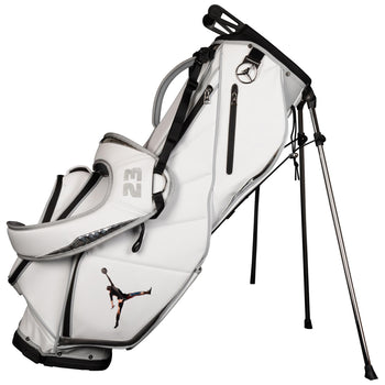 Jordan Jordan Fadeaway Mirror Golf Bag White/Wolf Gray/Metallic