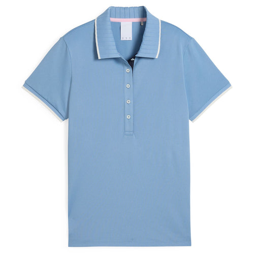 x AP Womens Pique Polo Zen Blue - SS25