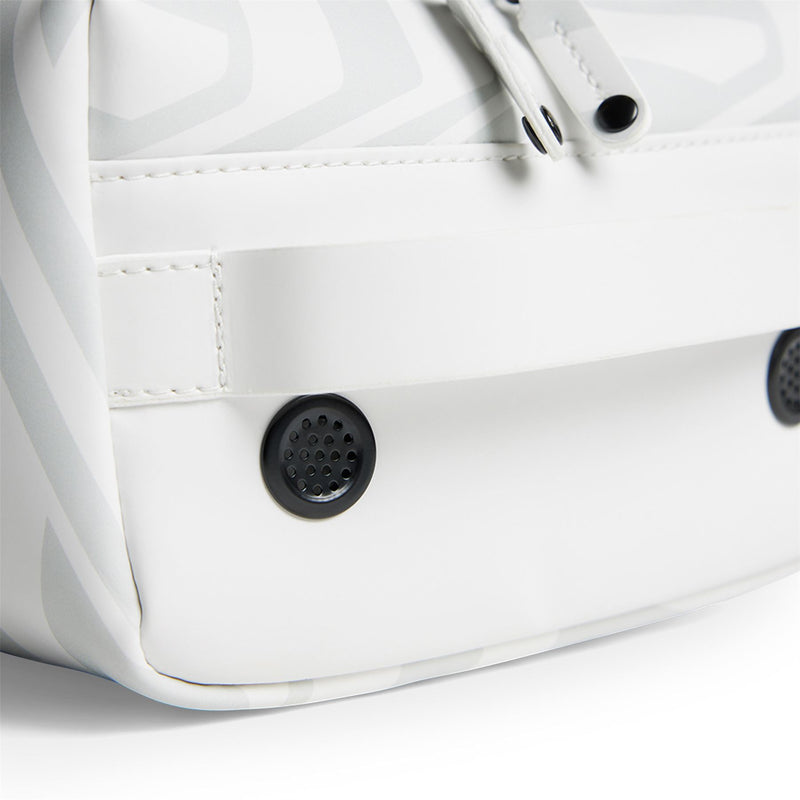 Synthetic Leather Footwear Bag US Golf White